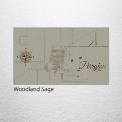 Perryton, Texas Street Map