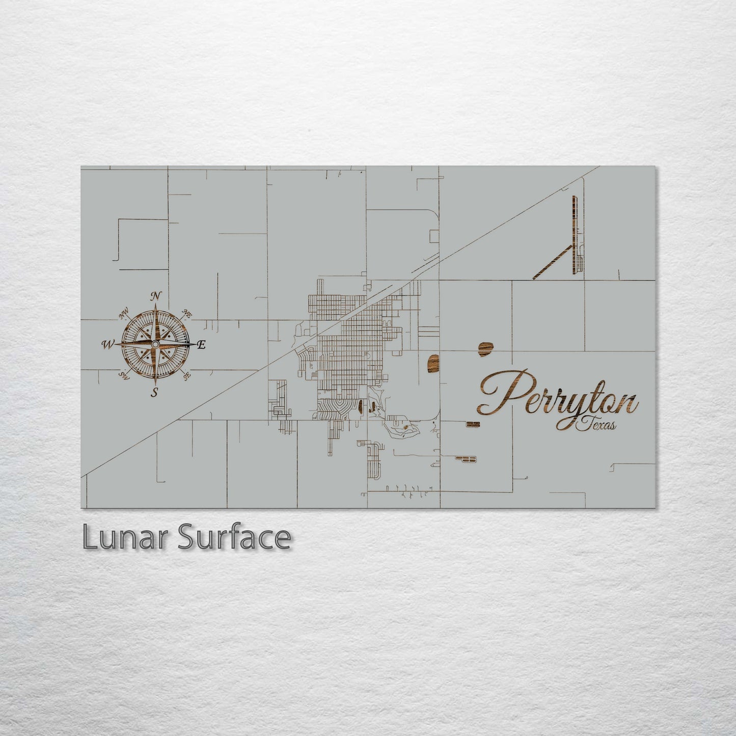 Perryton, Texas Street Map