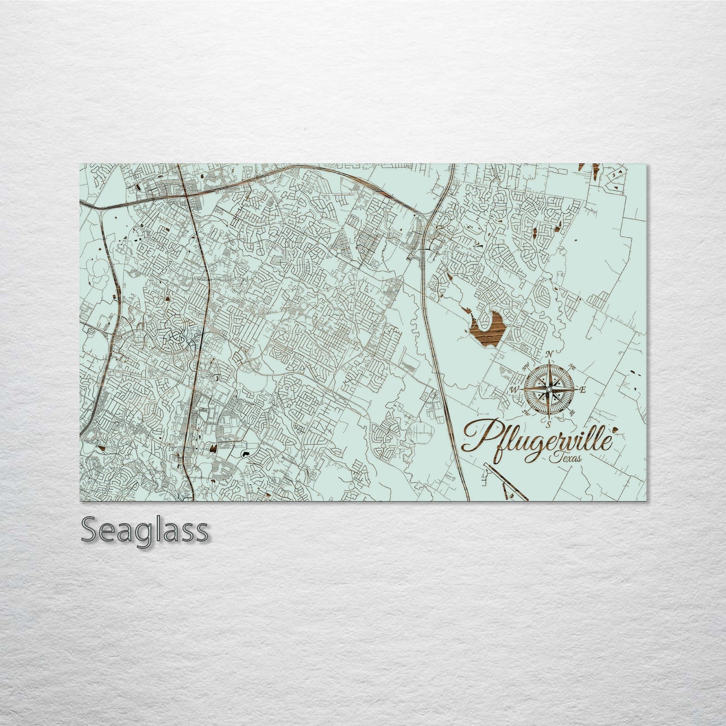 Pflugerville, Texas Street Map