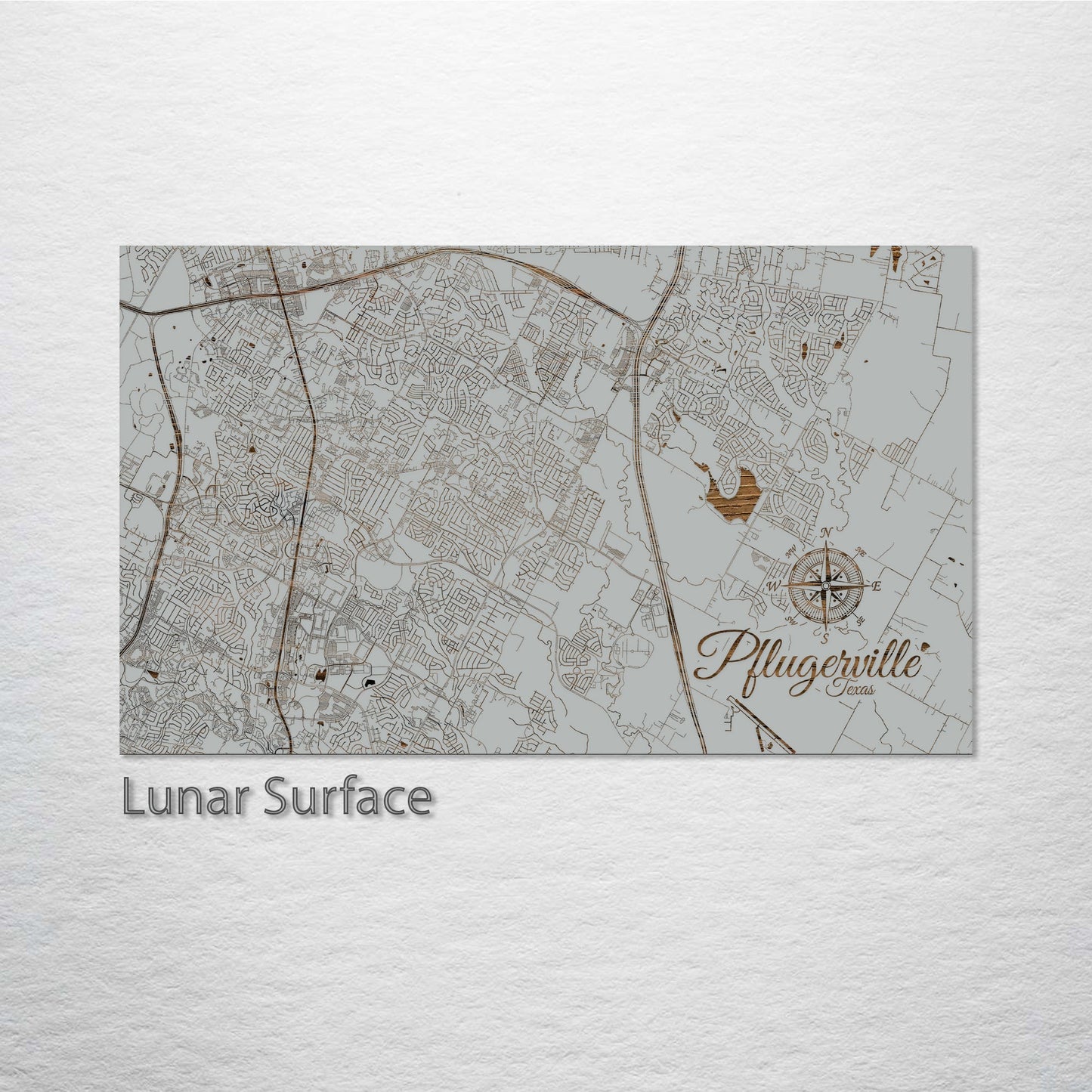 Pflugerville, Texas Street Map