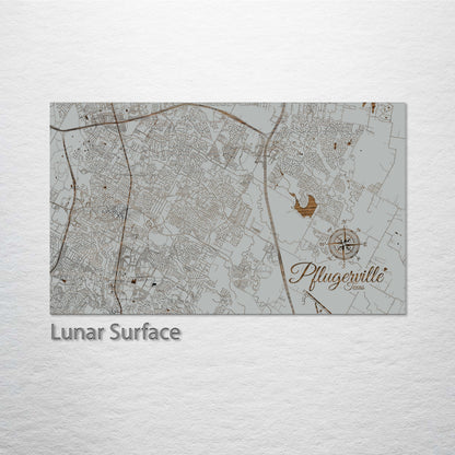 Pflugerville, Texas Street Map