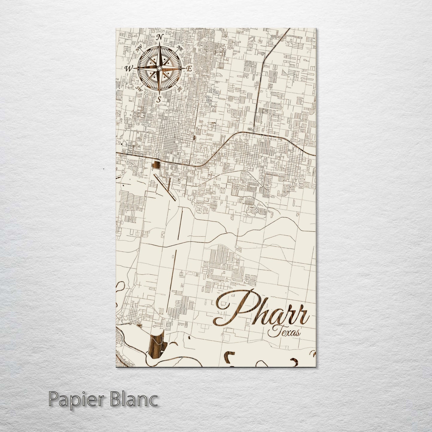 Pharr, Texas Street Map