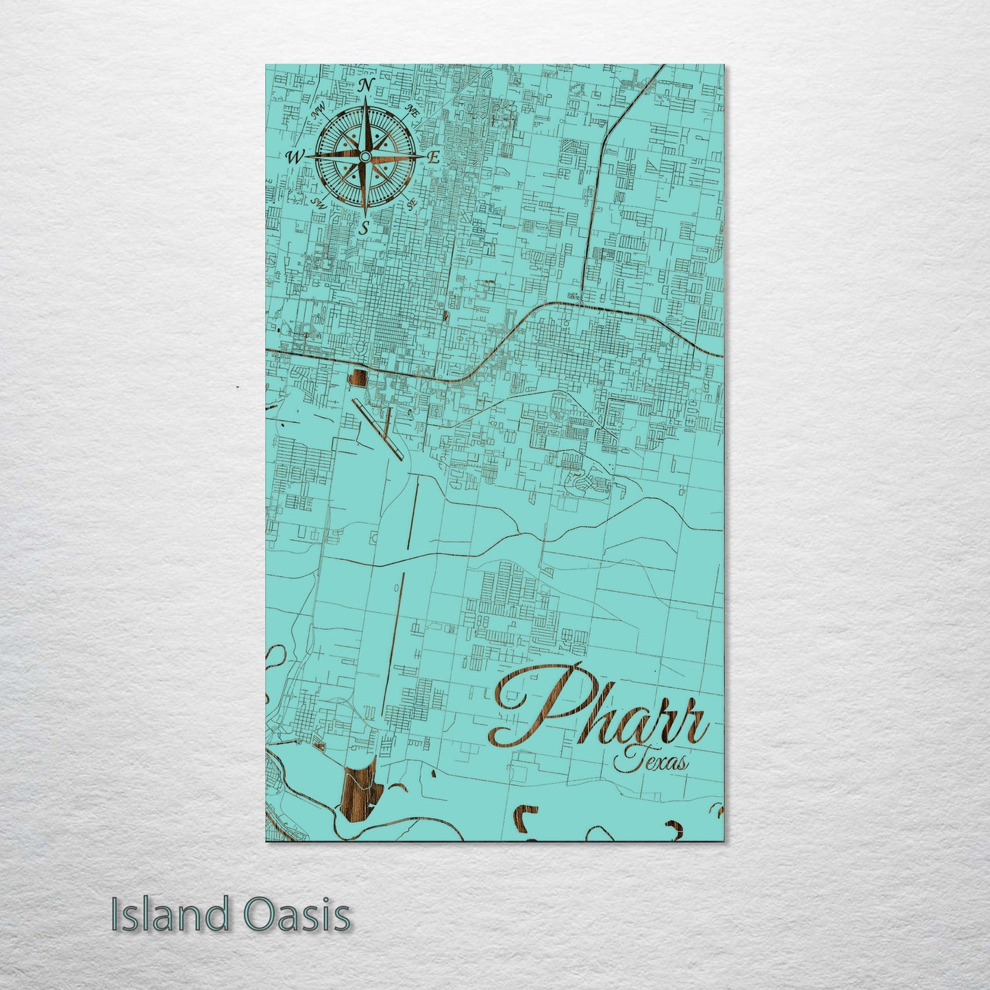 Pharr, Texas Street Map