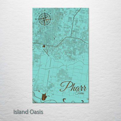 Pharr, Texas Street Map