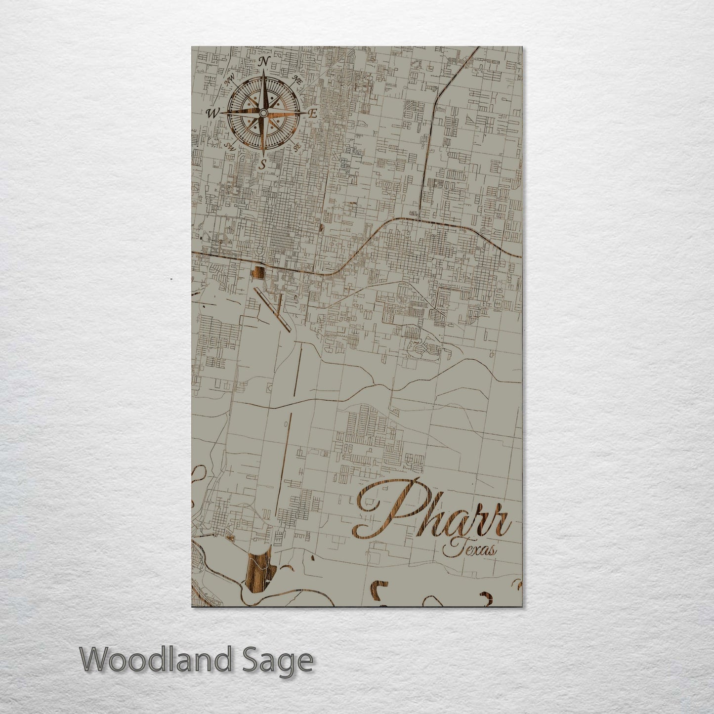 Pharr, Texas Street Map