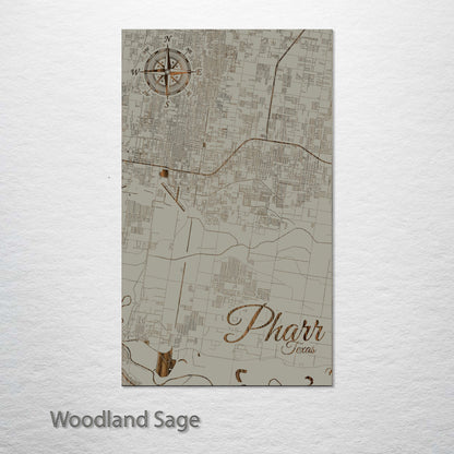 Pharr, Texas Street Map