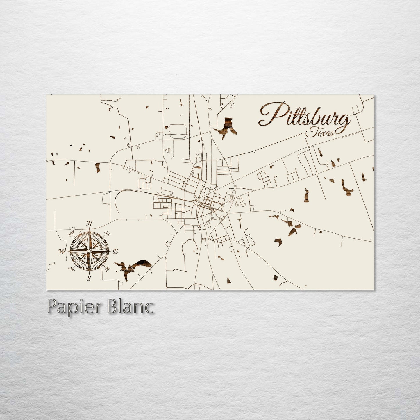 Pittsburg, Texas Street Map