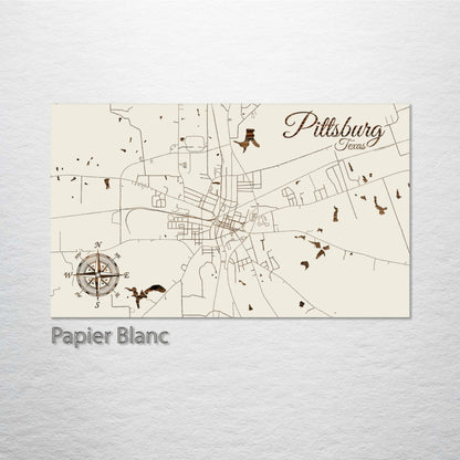 Pittsburg, Texas Street Map