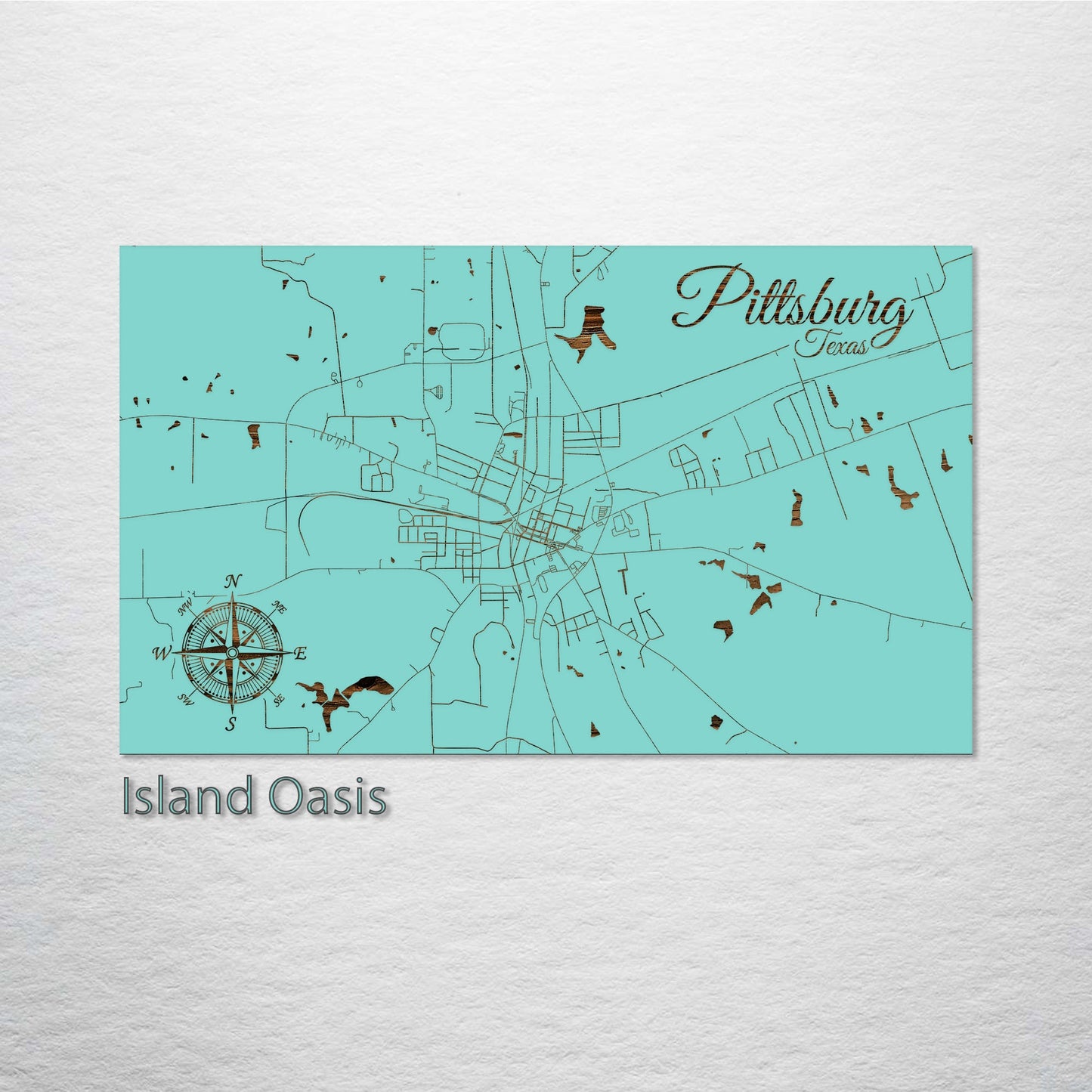 Pittsburg, Texas Street Map