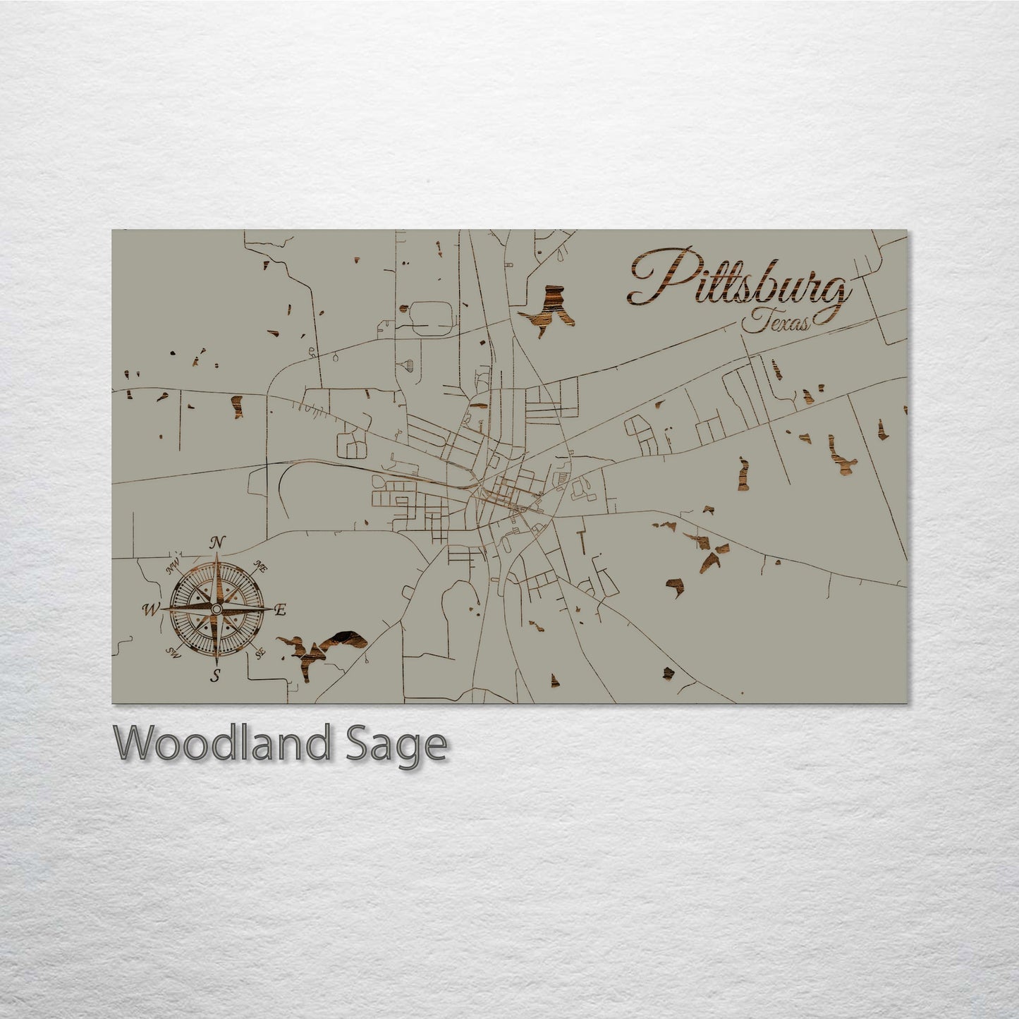 Pittsburg, Texas Street Map