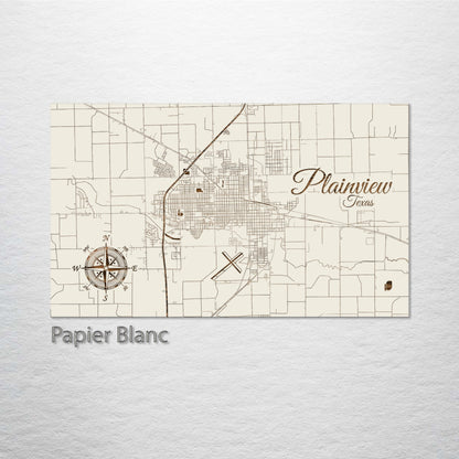 Plainview, Texas Street Map