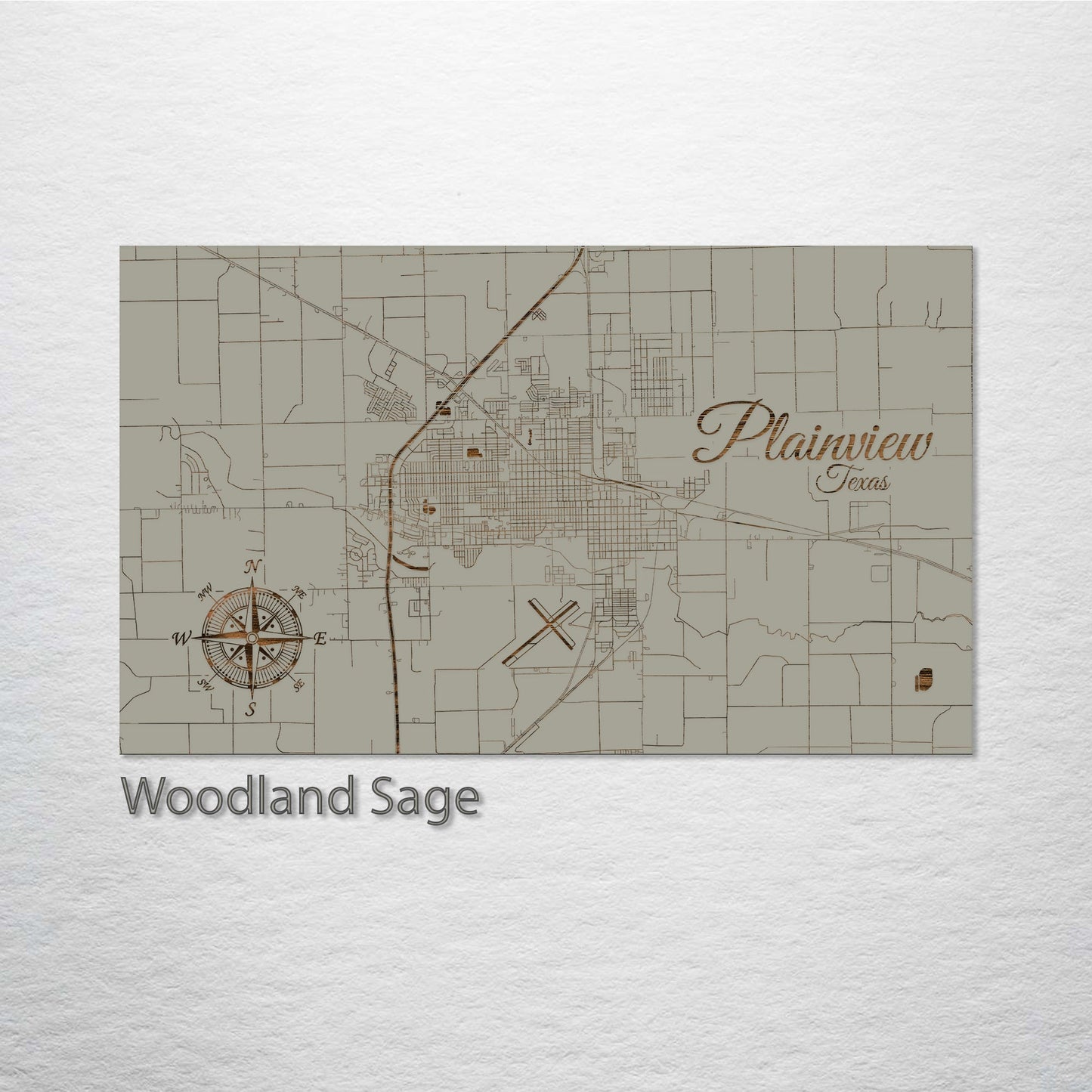 Plainview, Texas Street Map