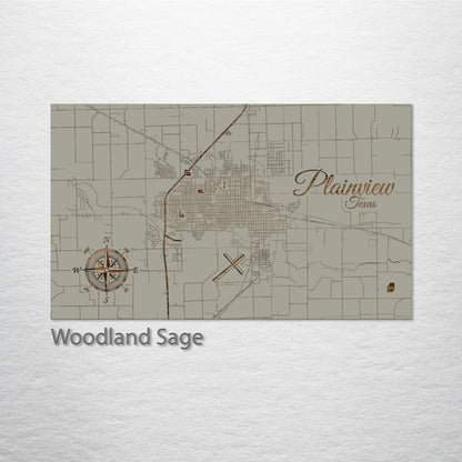 Plainview, Texas Street Map