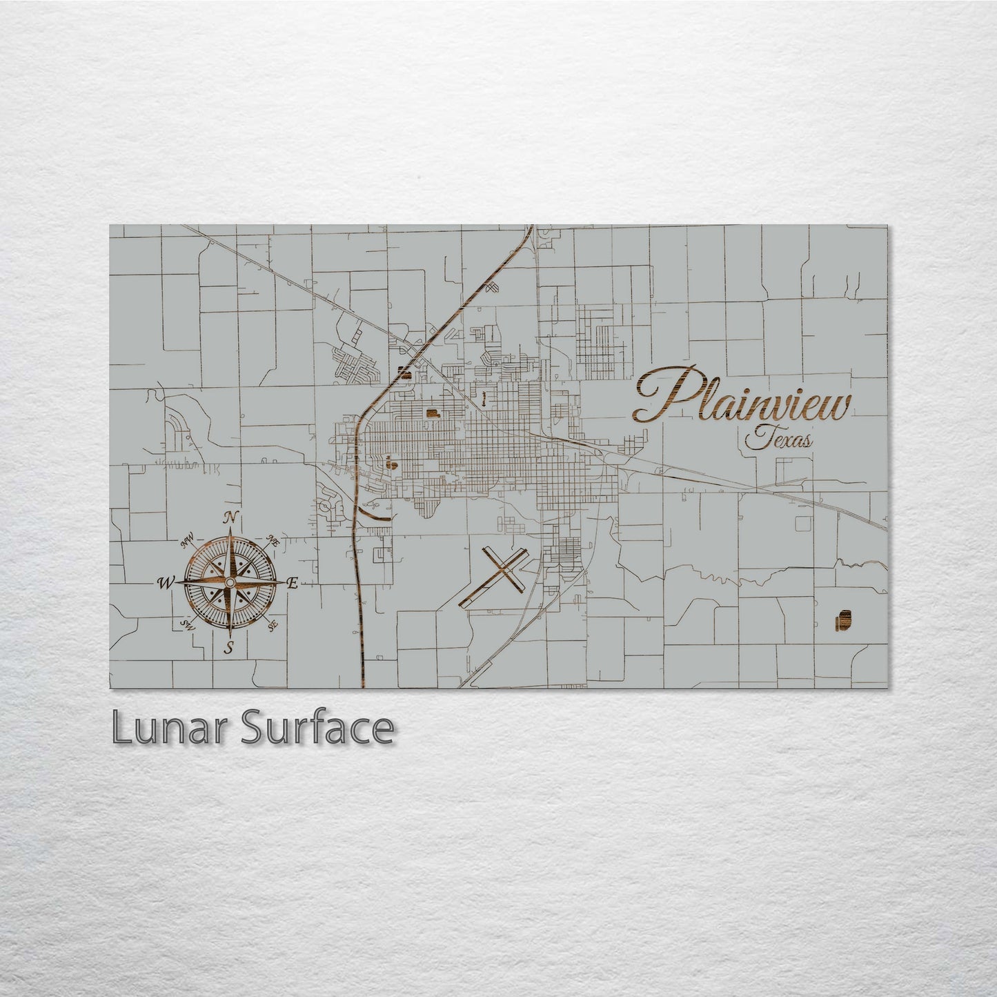 Plainview, Texas Street Map