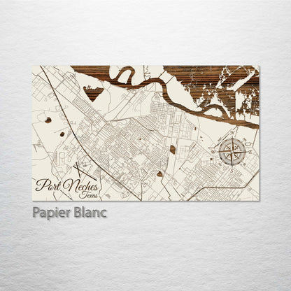 Port Neches, Texas Street Map