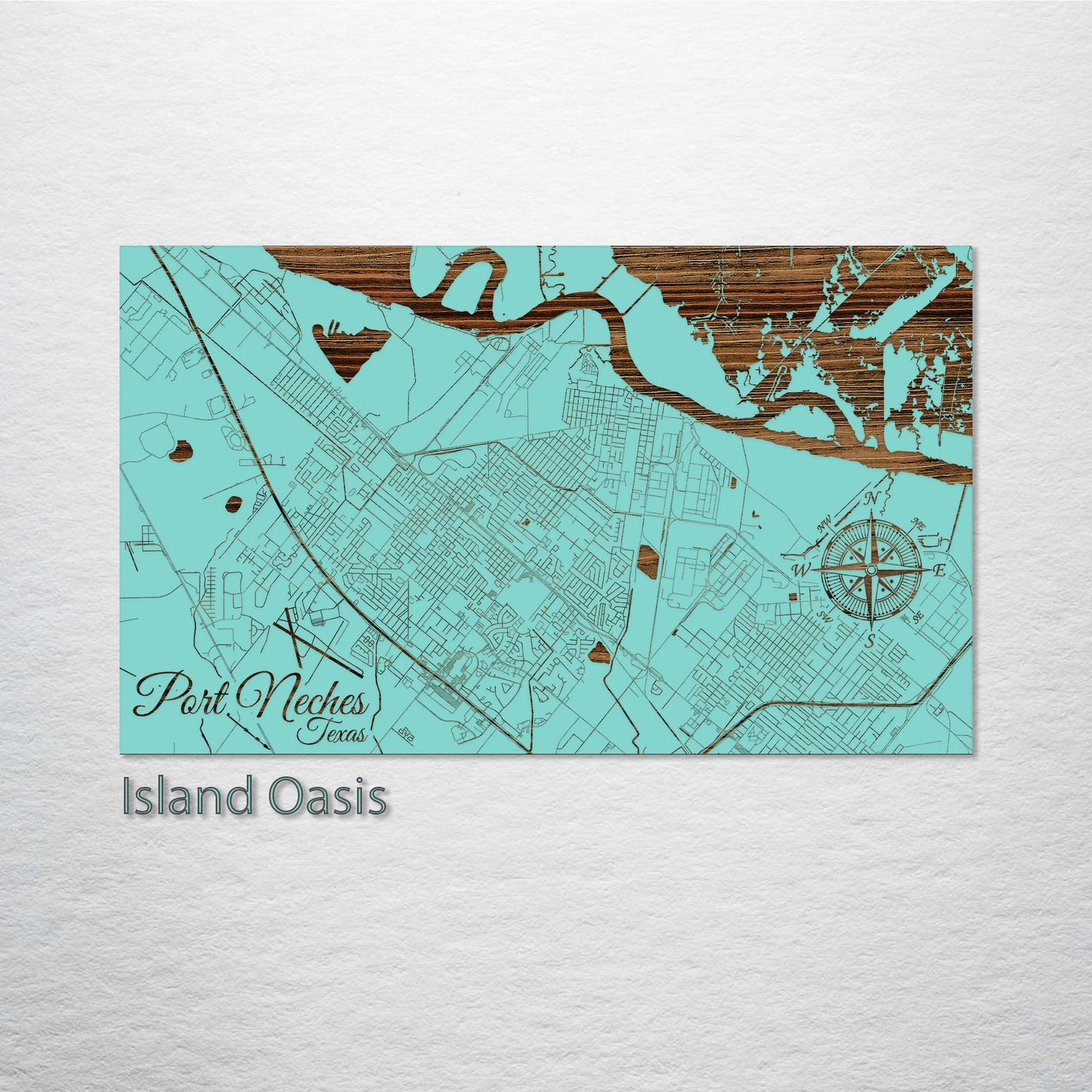 Port Neches, Texas Street Map