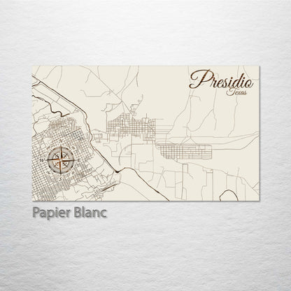 Presidio, Texas Street Map