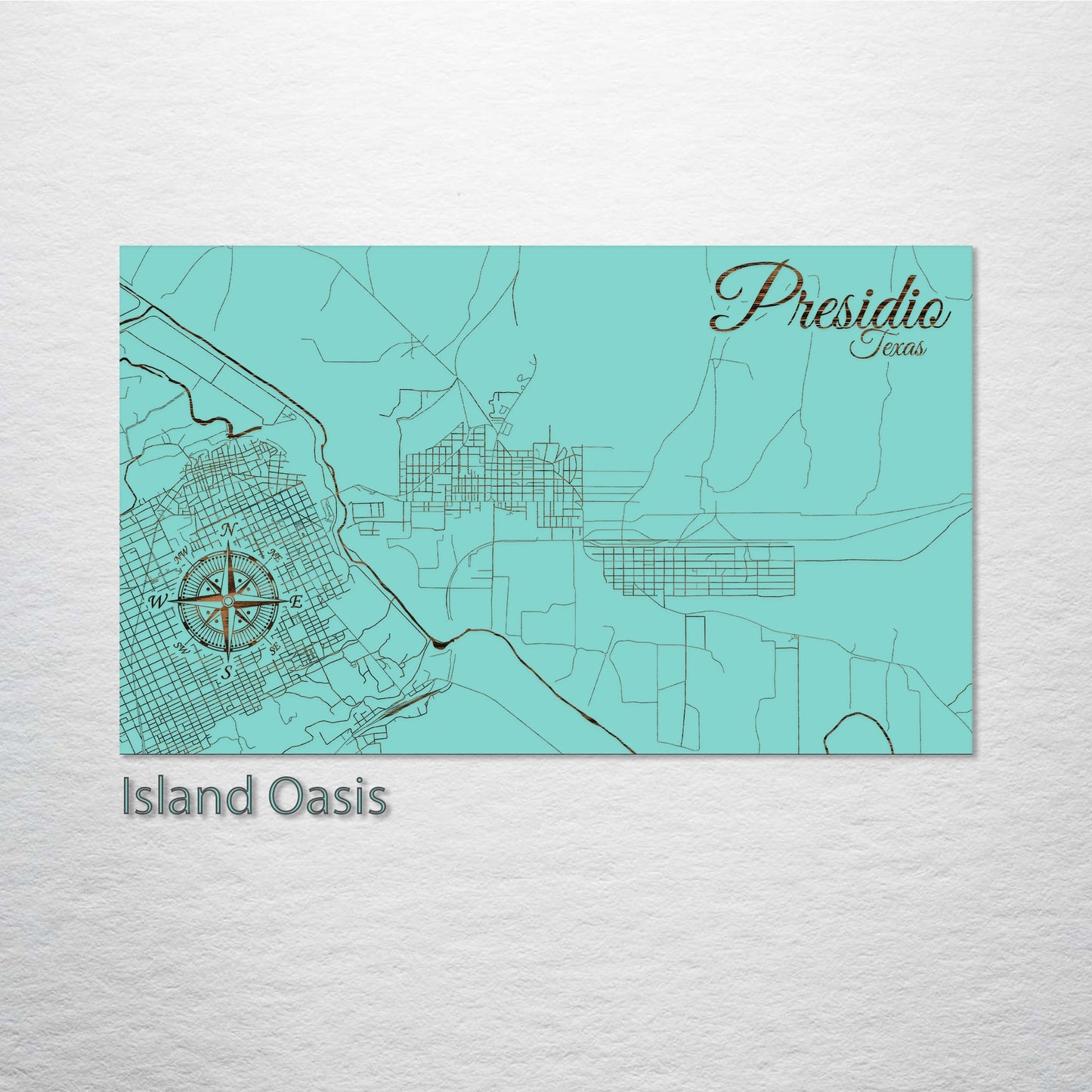 Presidio, Texas Street Map