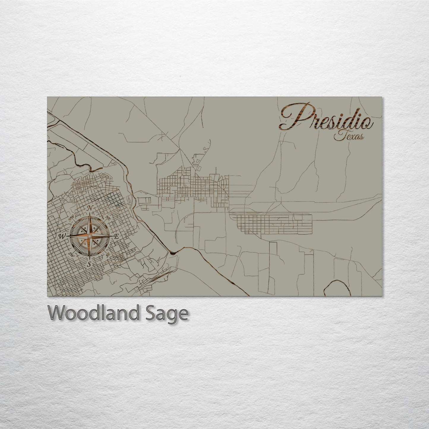 Presidio, Texas Street Map