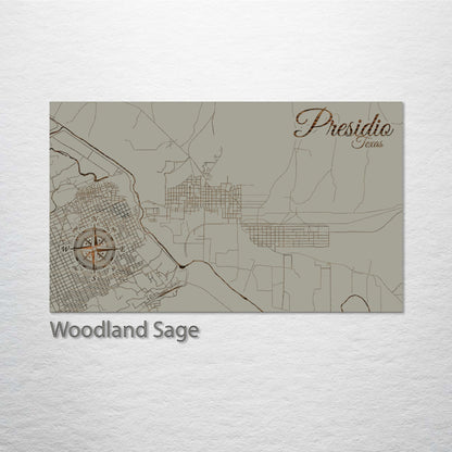 Presidio, Texas Street Map