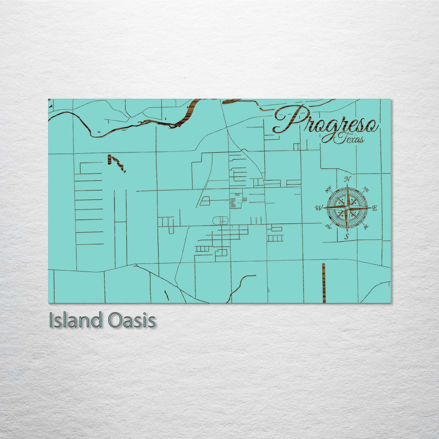 Progreso, Texas Street Map