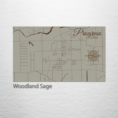 Progreso, Texas Street Map