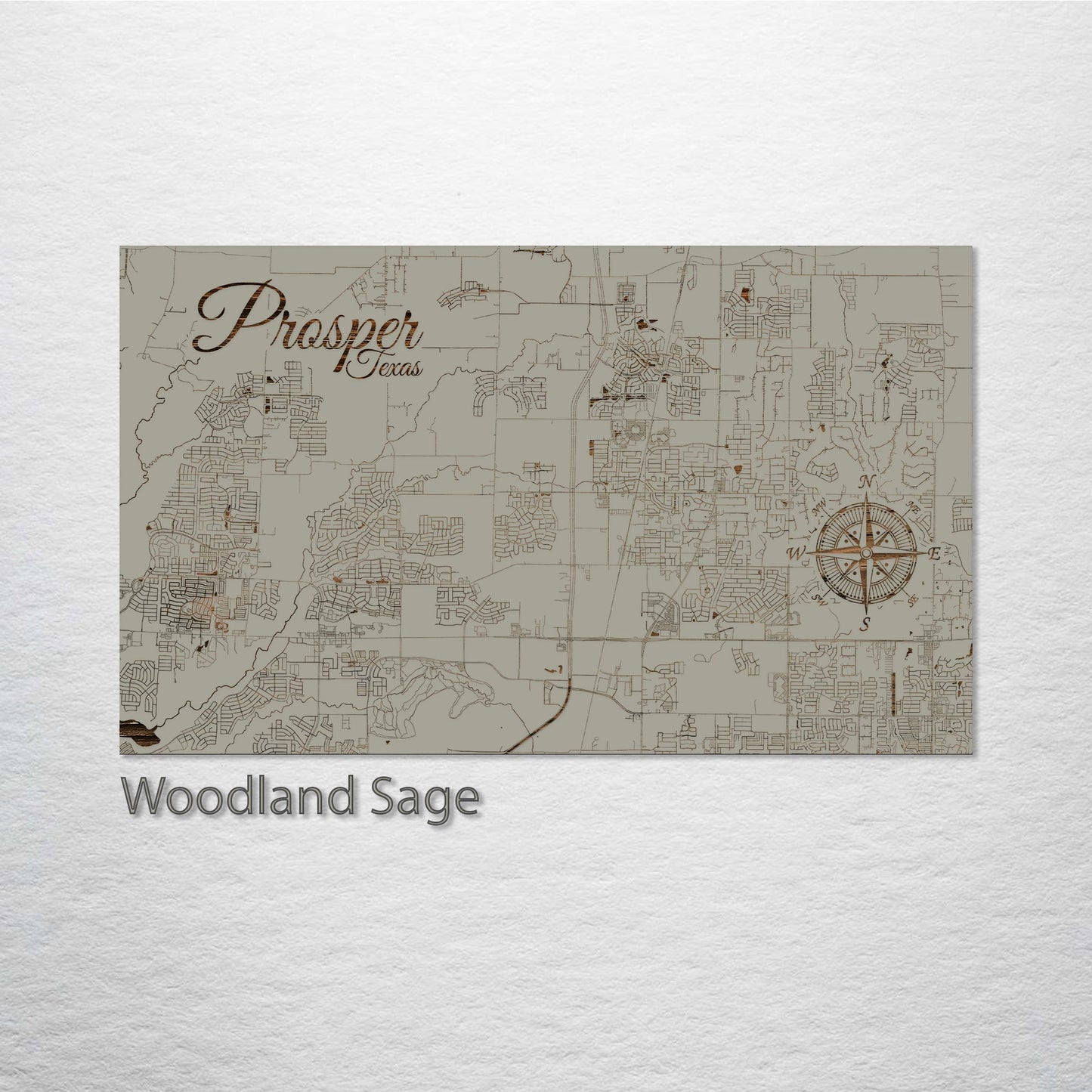 Prosper, Texas Street Map