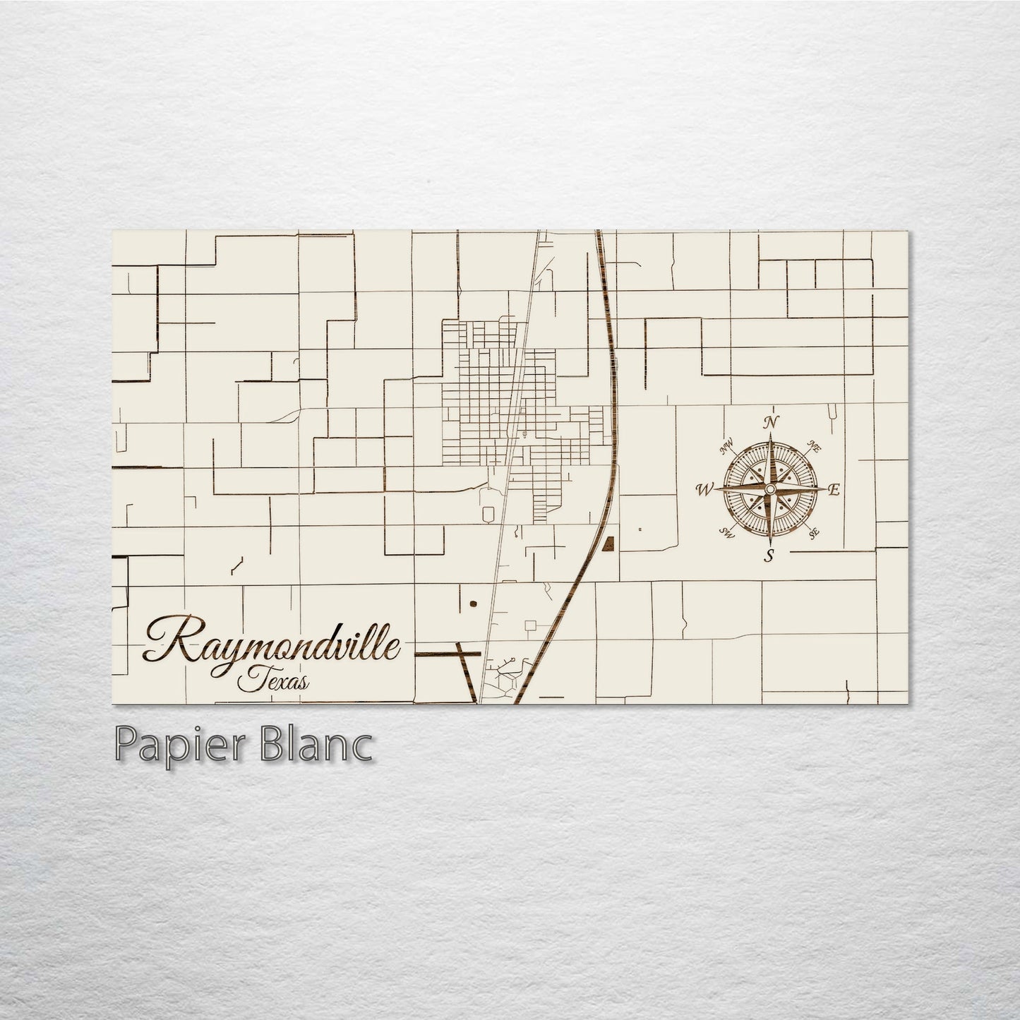 Raymondville, Texas Street Map