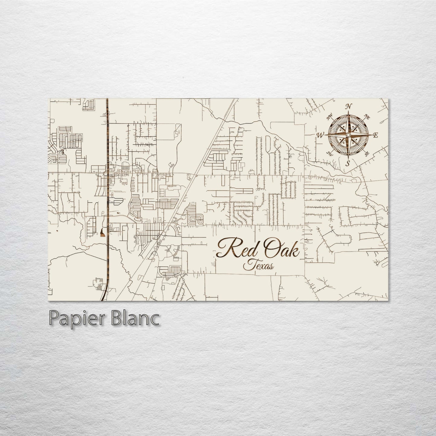 Red Oak, Texas Street Map