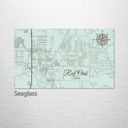 Red Oak, Texas Street Map