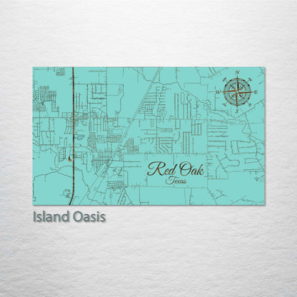 Red Oak, Texas Street Map