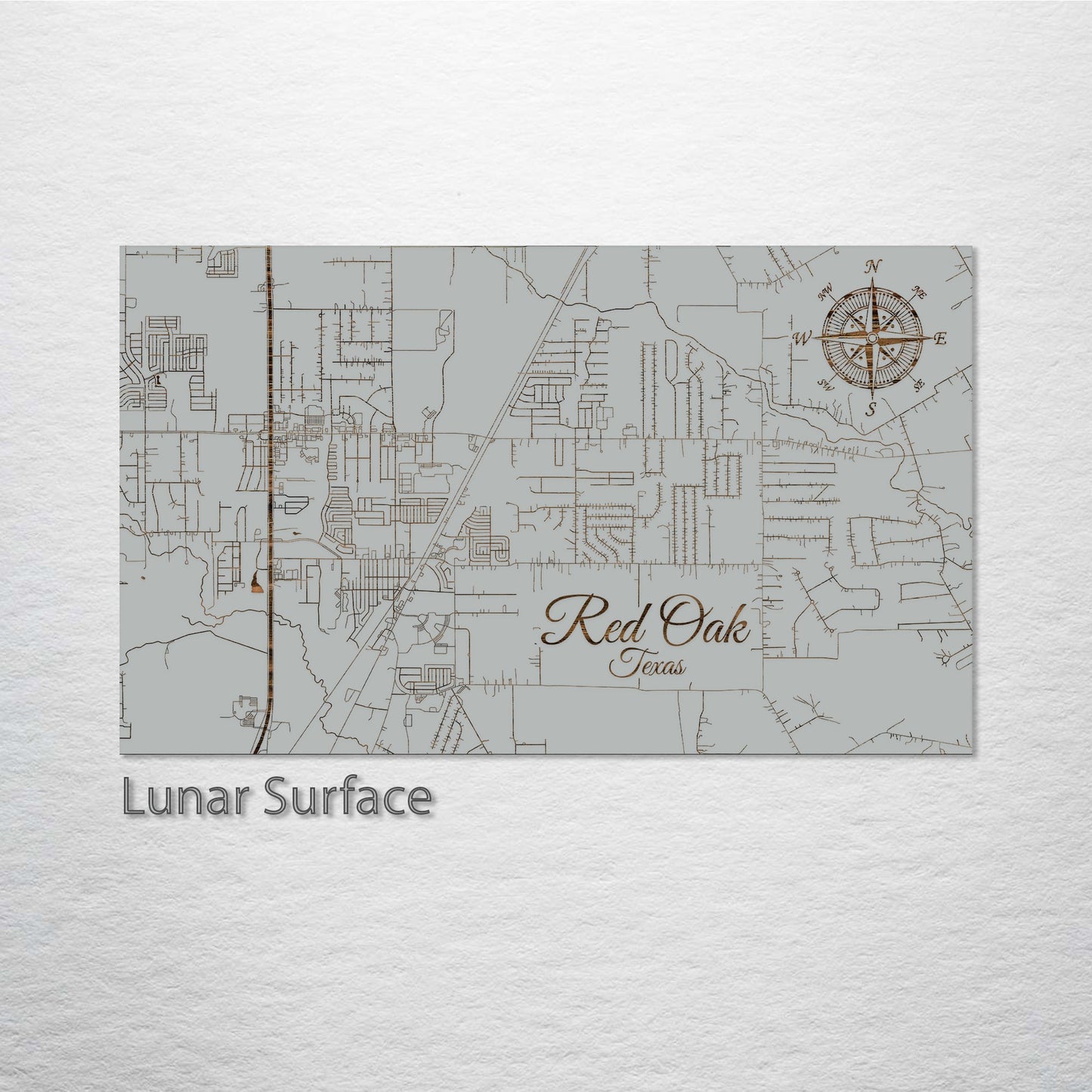 Red Oak, Texas Street Map