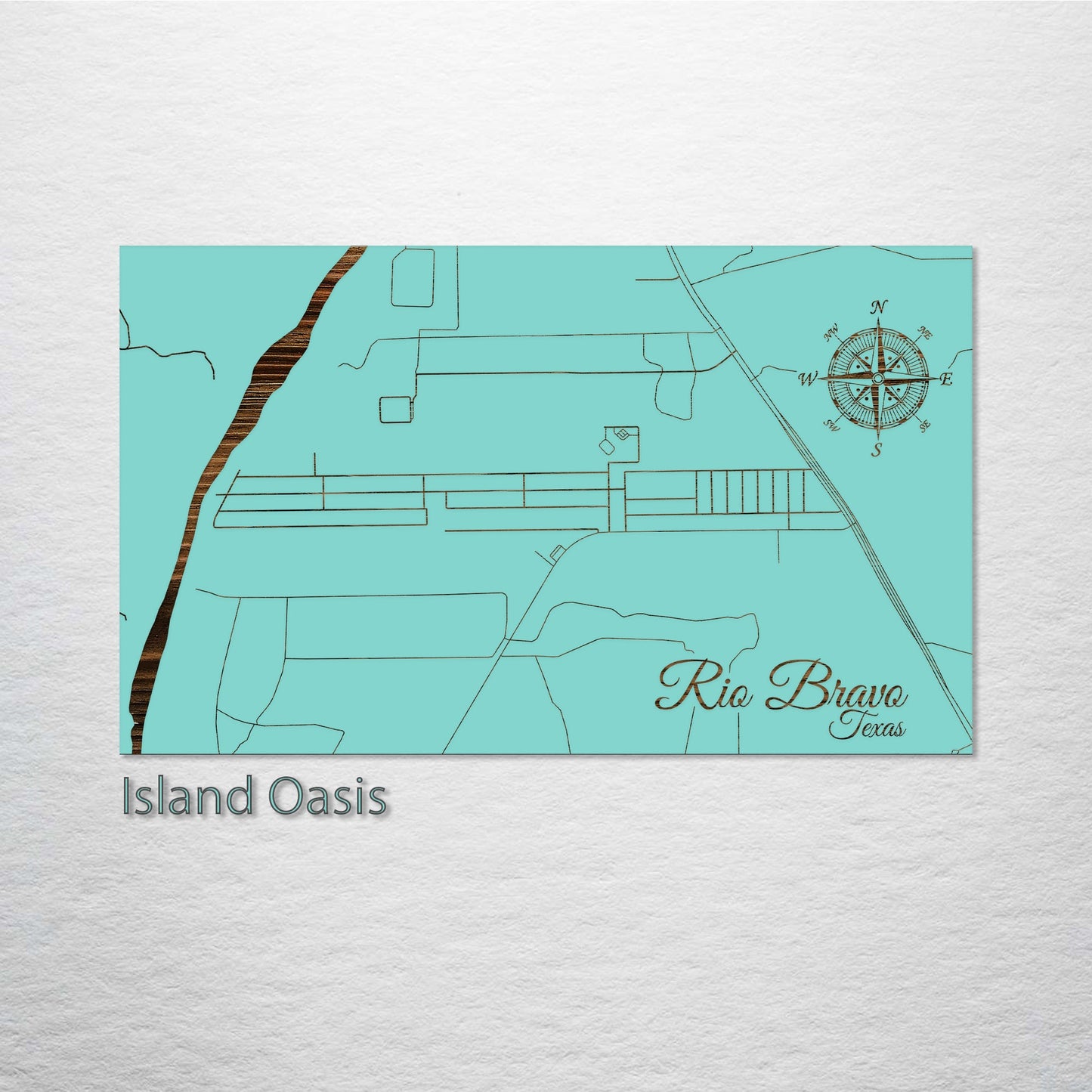 Rio Bravo, Texas Street Map