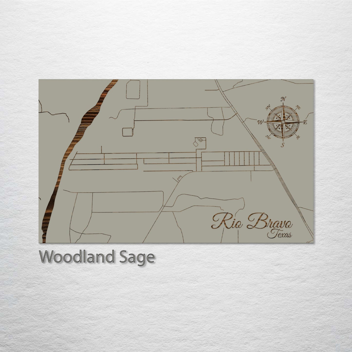 Rio Bravo, Texas Street Map