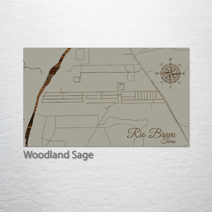 Rio Bravo, Texas Street Map