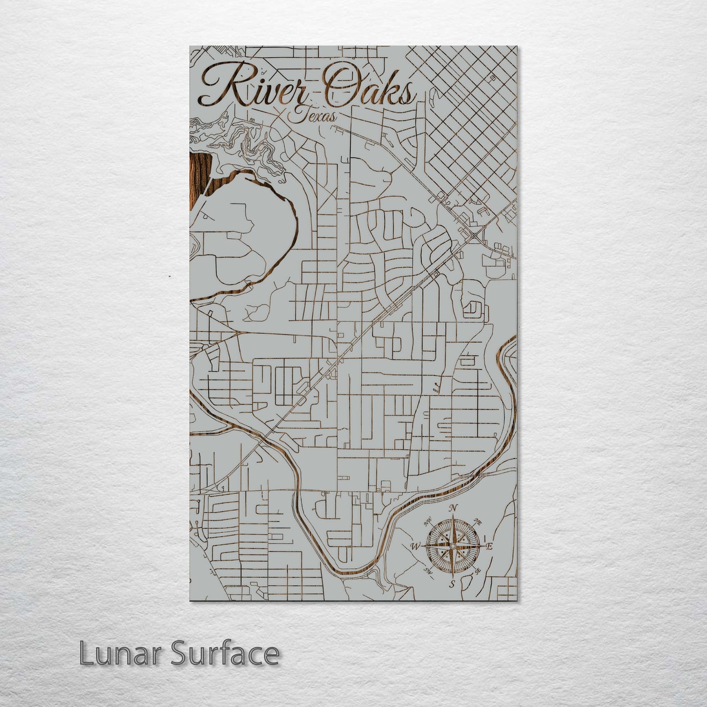 River Oaks, Texas Street Map