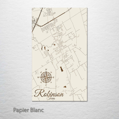 Robinson, Texas Street Map