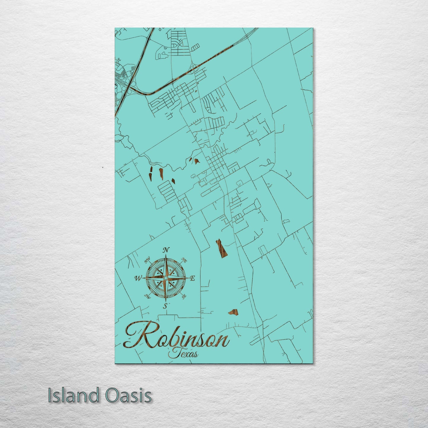 Robinson, Texas Street Map