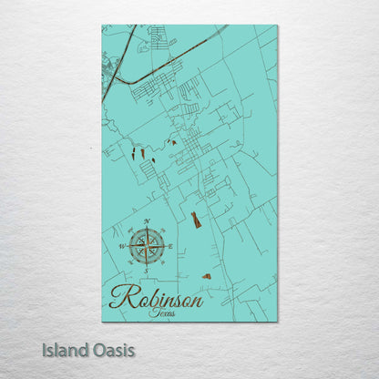 Robinson, Texas Street Map