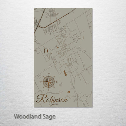 Robinson, Texas Street Map