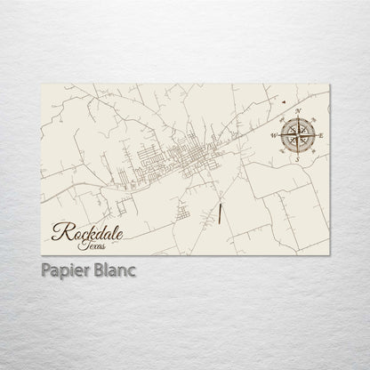 Rockdale, Texas Street Map