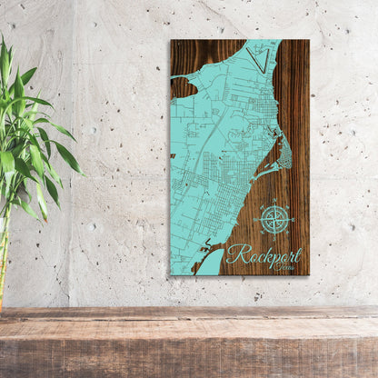 Rockport, Texas Street Map