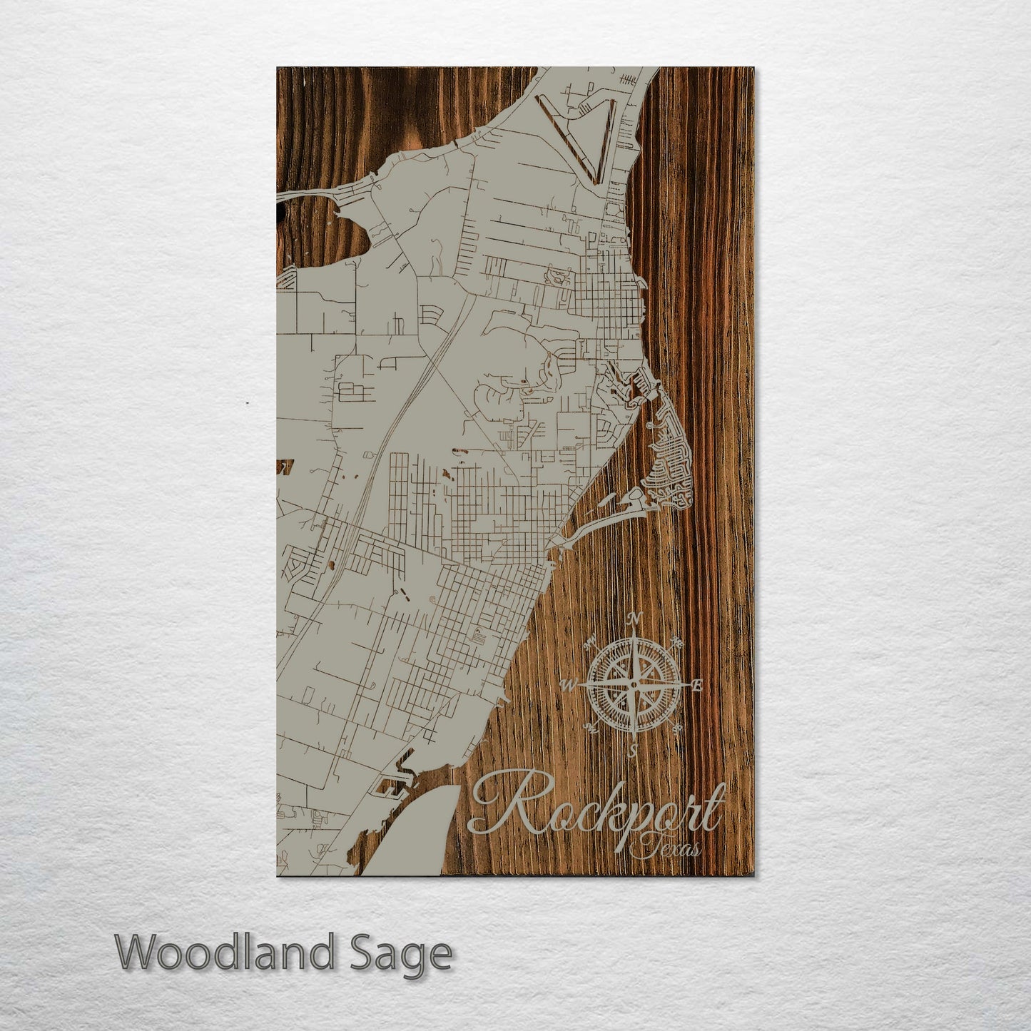 Rockport, Texas Street Map