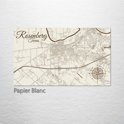 Rosenberg, Texas Street Map