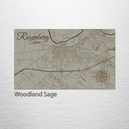 Rosenberg, Texas Street Map