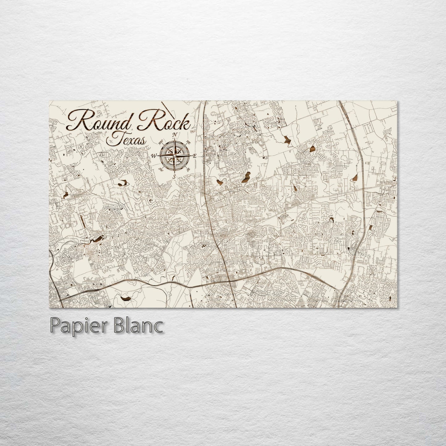 Round Rock, Texas Street Map