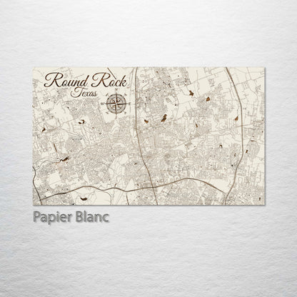 Round Rock, Texas Street Map