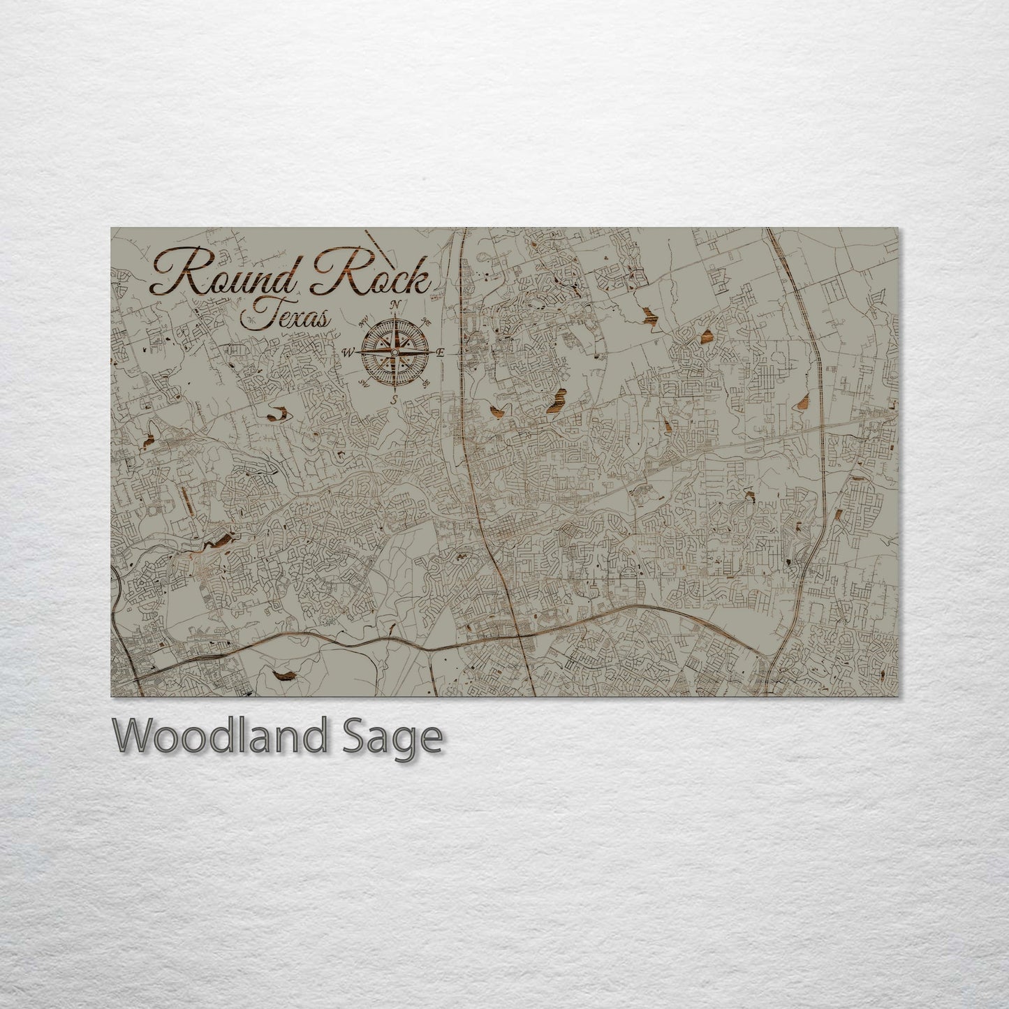 Round Rock, Texas Street Map