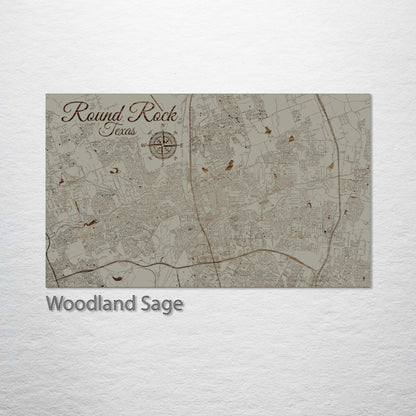 Round Rock, Texas Street Map