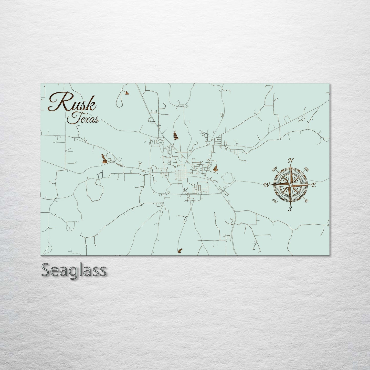 Rusk, Texas Street Map